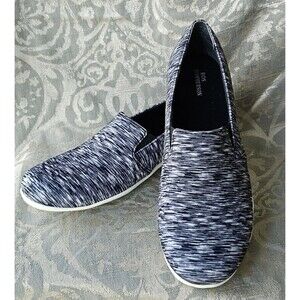 Ros Hommerson Womens Carmela Black Multi Slip-On Sneakers 9N